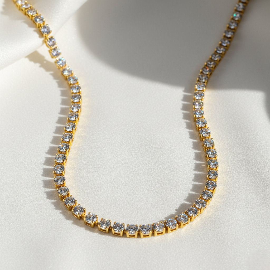 Classic Tennis Necklace