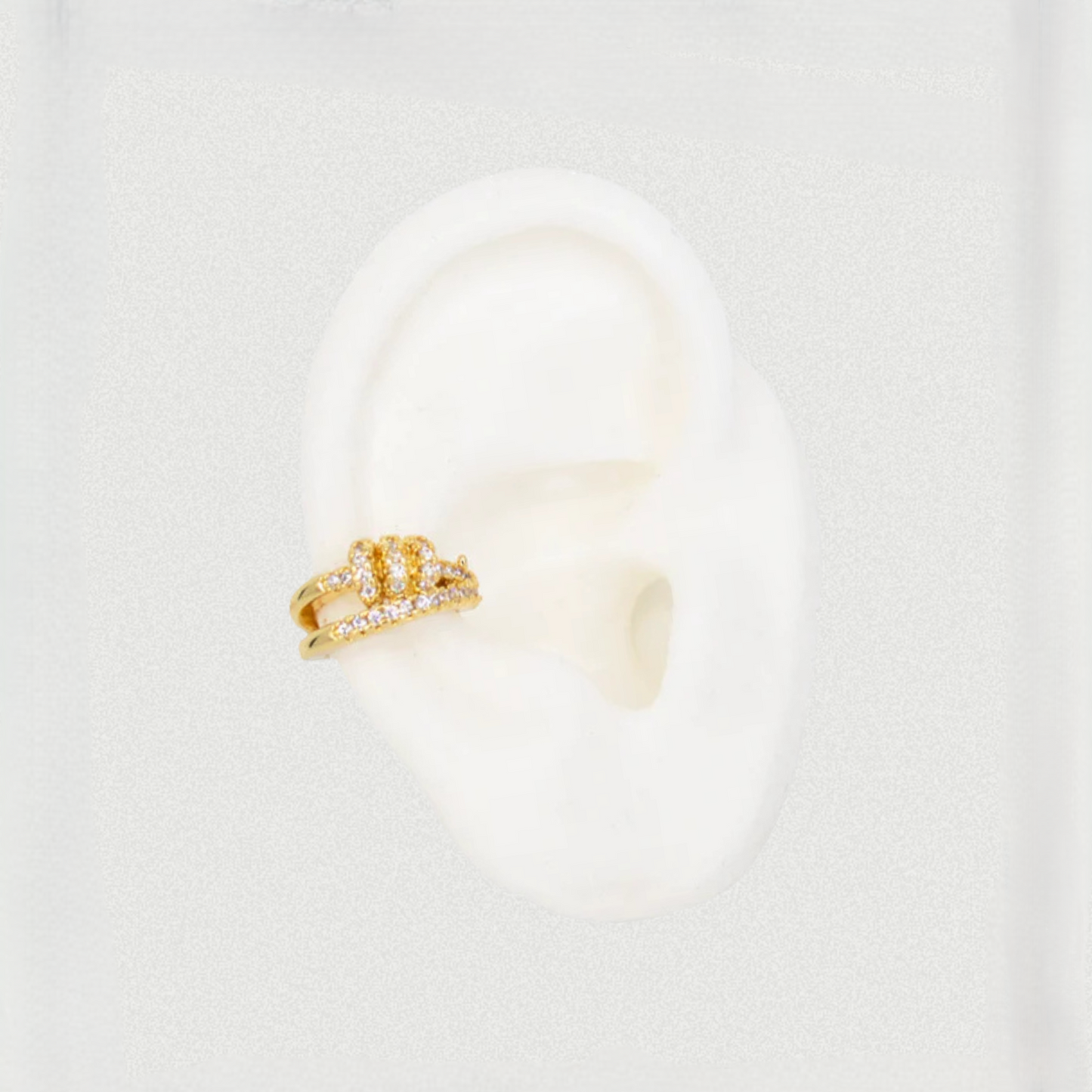 Ear Cuff Threefold Cord