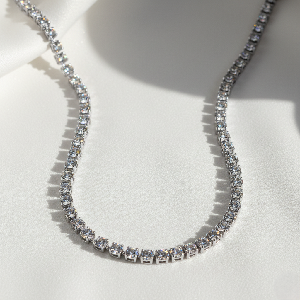 Classic Tennis Necklace
